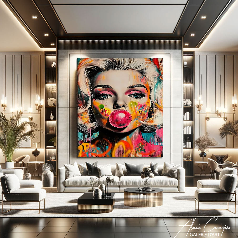 Tableau Salon Pop Art

