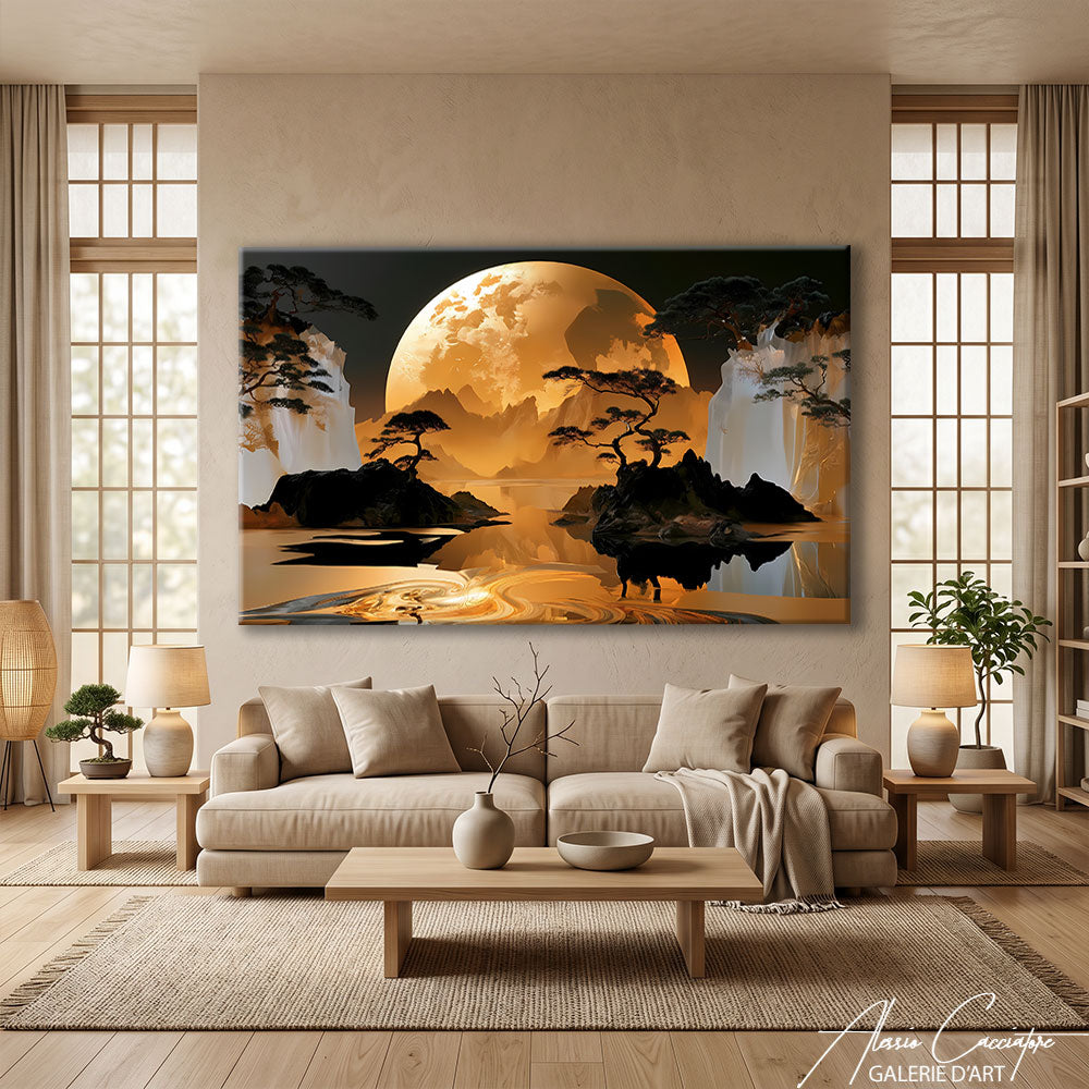 tableau lune