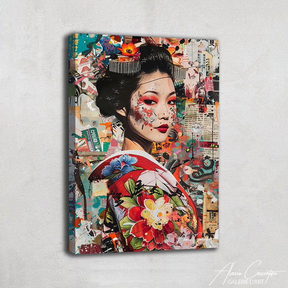 Tableau Art Moderne Japonais