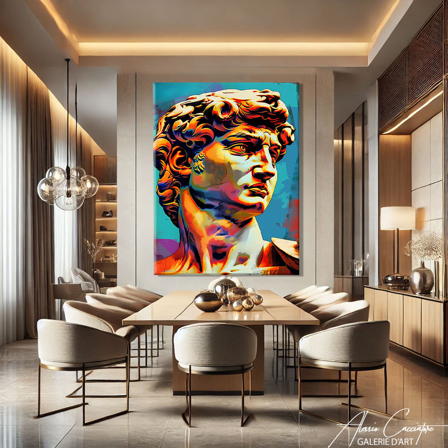 Pop Art Peinture Acrylique – mise en situation