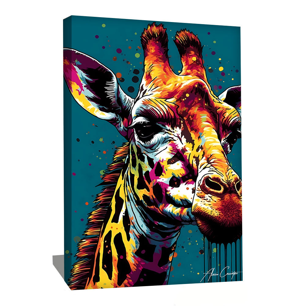 tableau girafe