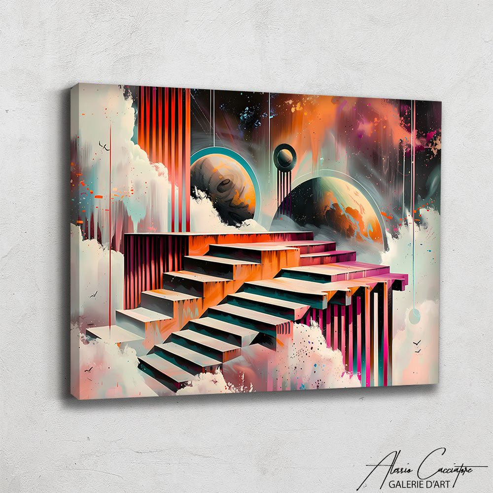 Tableau Contemporain sur Toile