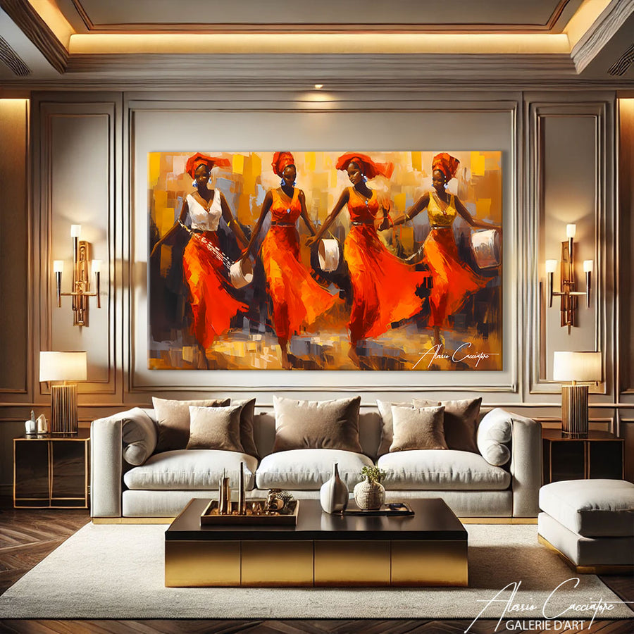 Tableau Danse Africaine – mise en situation
