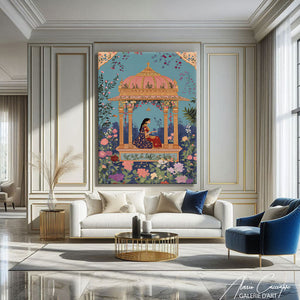 Tableau Peinture Hindou