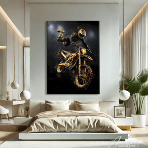 Tableau Toile Moto