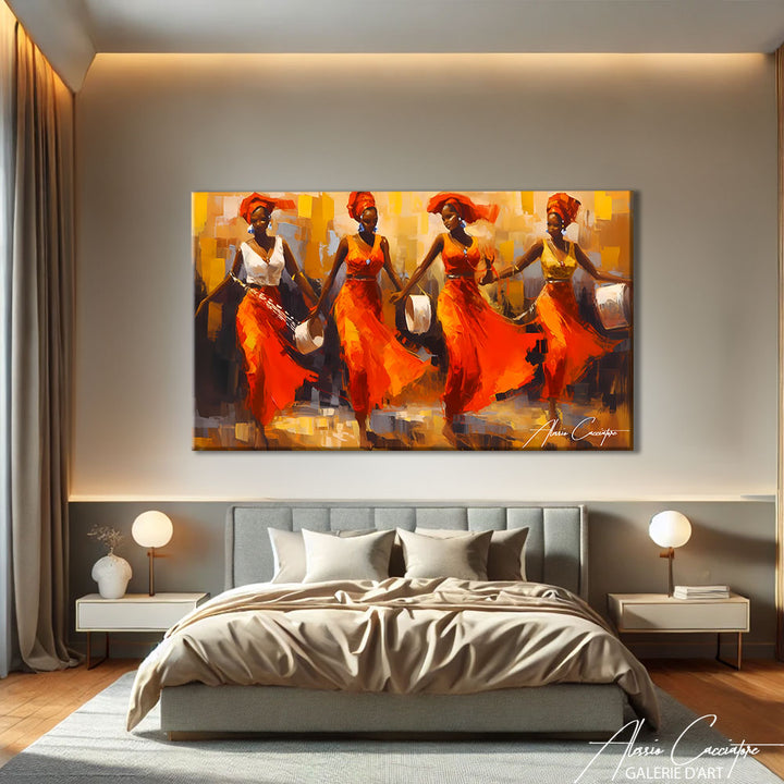 Tableau Femme Africaine