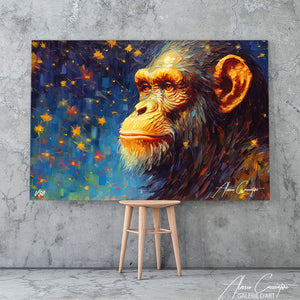 tableau singe moderne