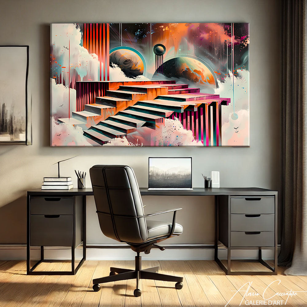 Tableau Art Abstrait Contemporain
