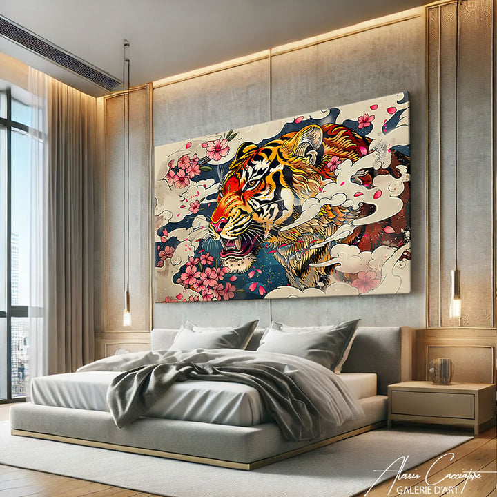 Peinture Chinoise Tigre
