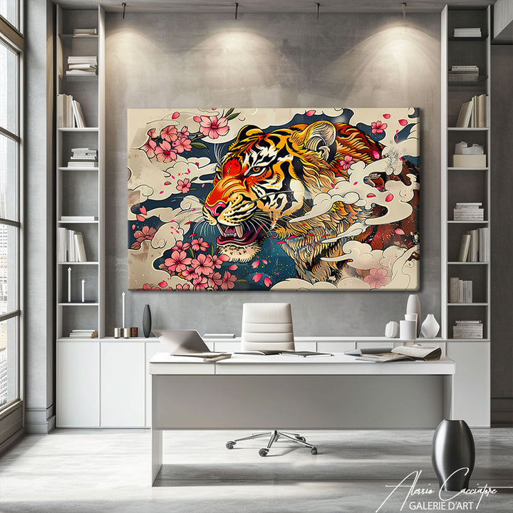 Tigre Impression sur Toile
