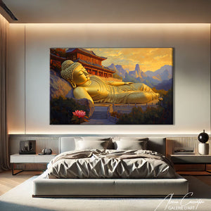 TABLEAU BOUDDHA MODERNE