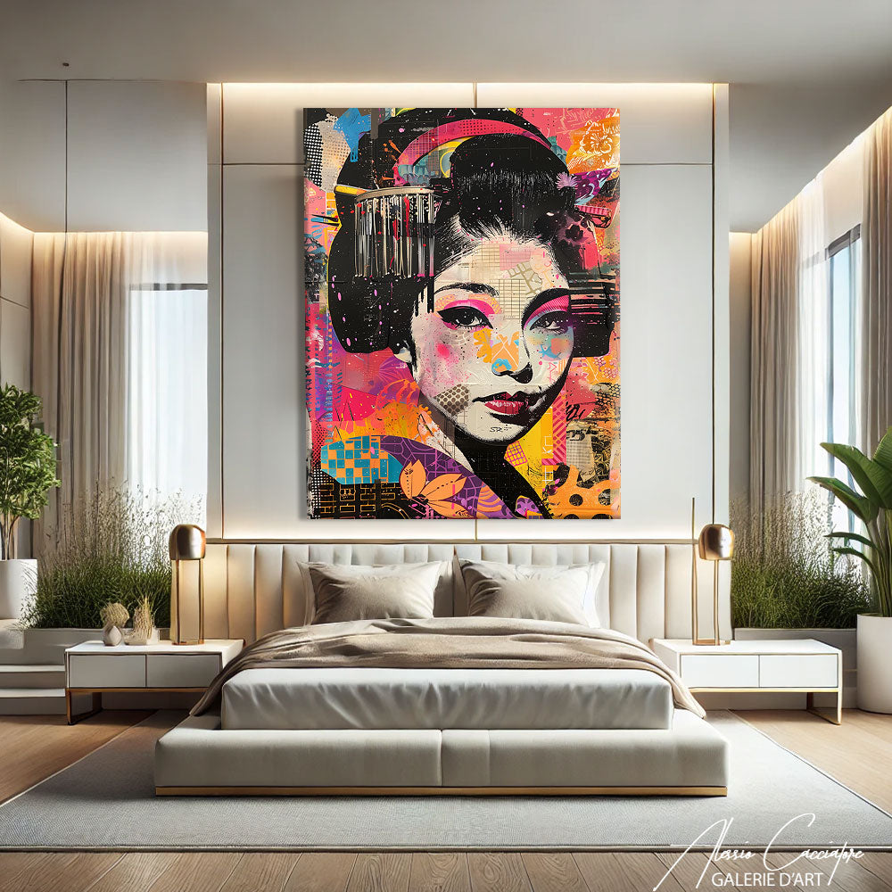 TABLEAU STREET ART JAPONAIS
