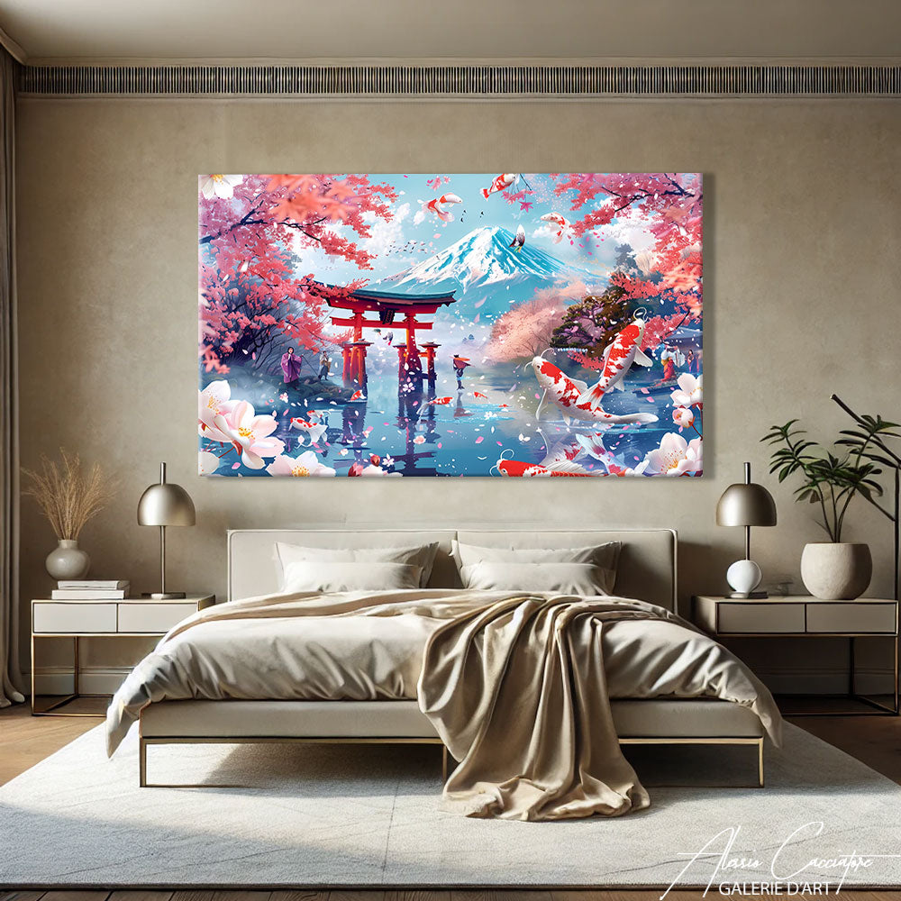 Tableau Paysage Japonais
