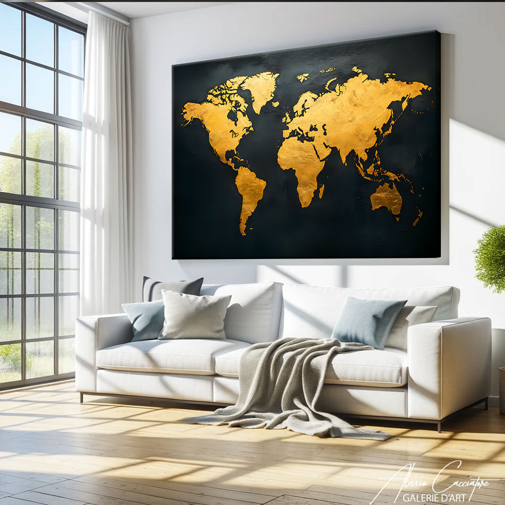 Tableau Map Monde