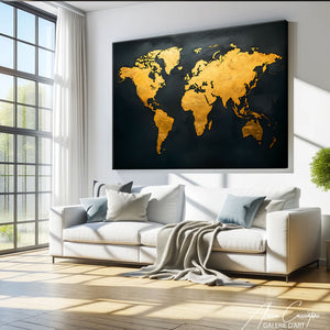 Tableau Map Monde