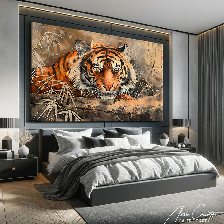 Tigre Impression sur Toile
