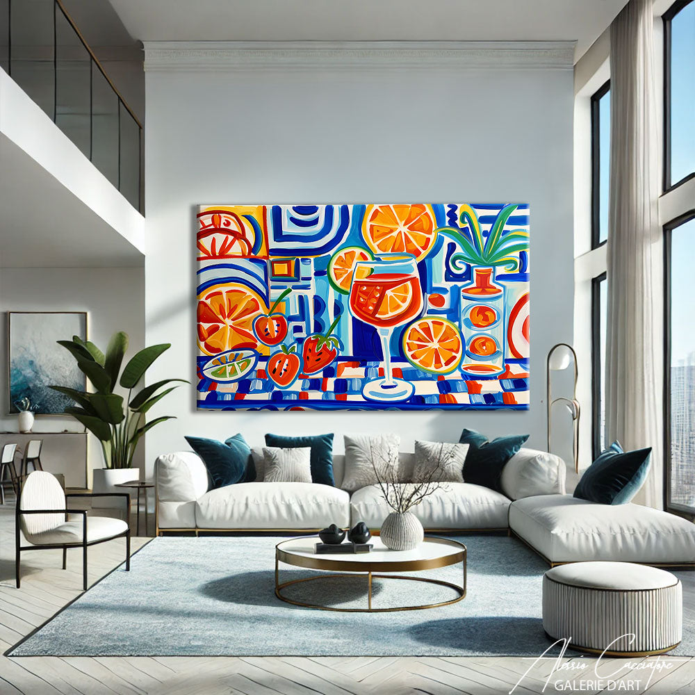 Tableau Art Abstrait Contemporain
