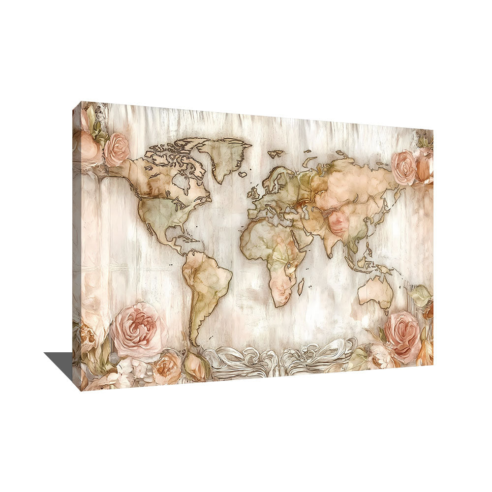 Tableau Carte Du Monde
