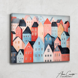 Tableau Salon Scandinave