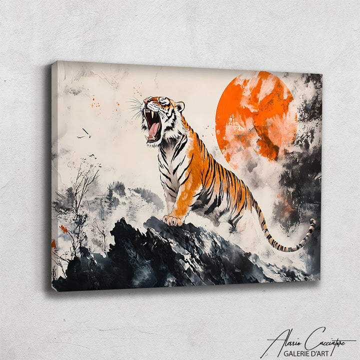 Tigre Impression sur Toile
