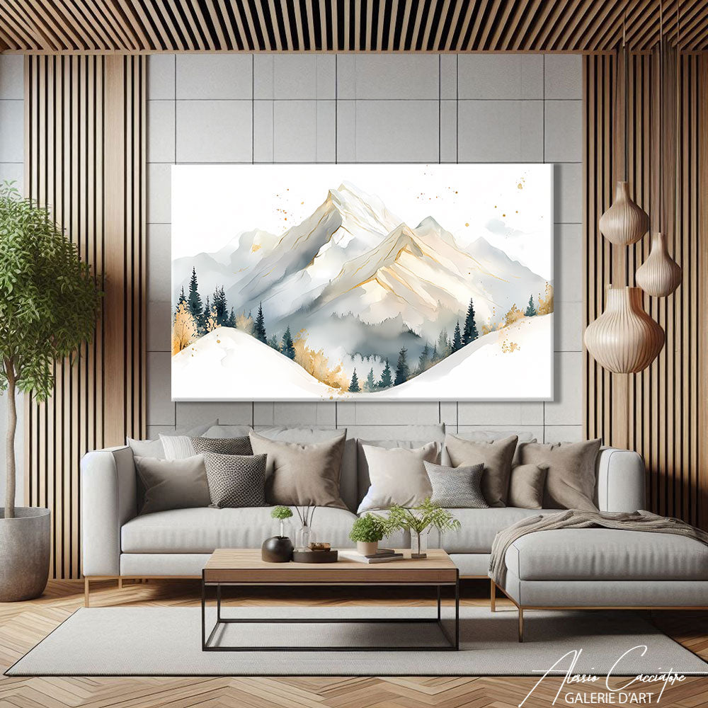 Tableau Montagne Pyrénées
