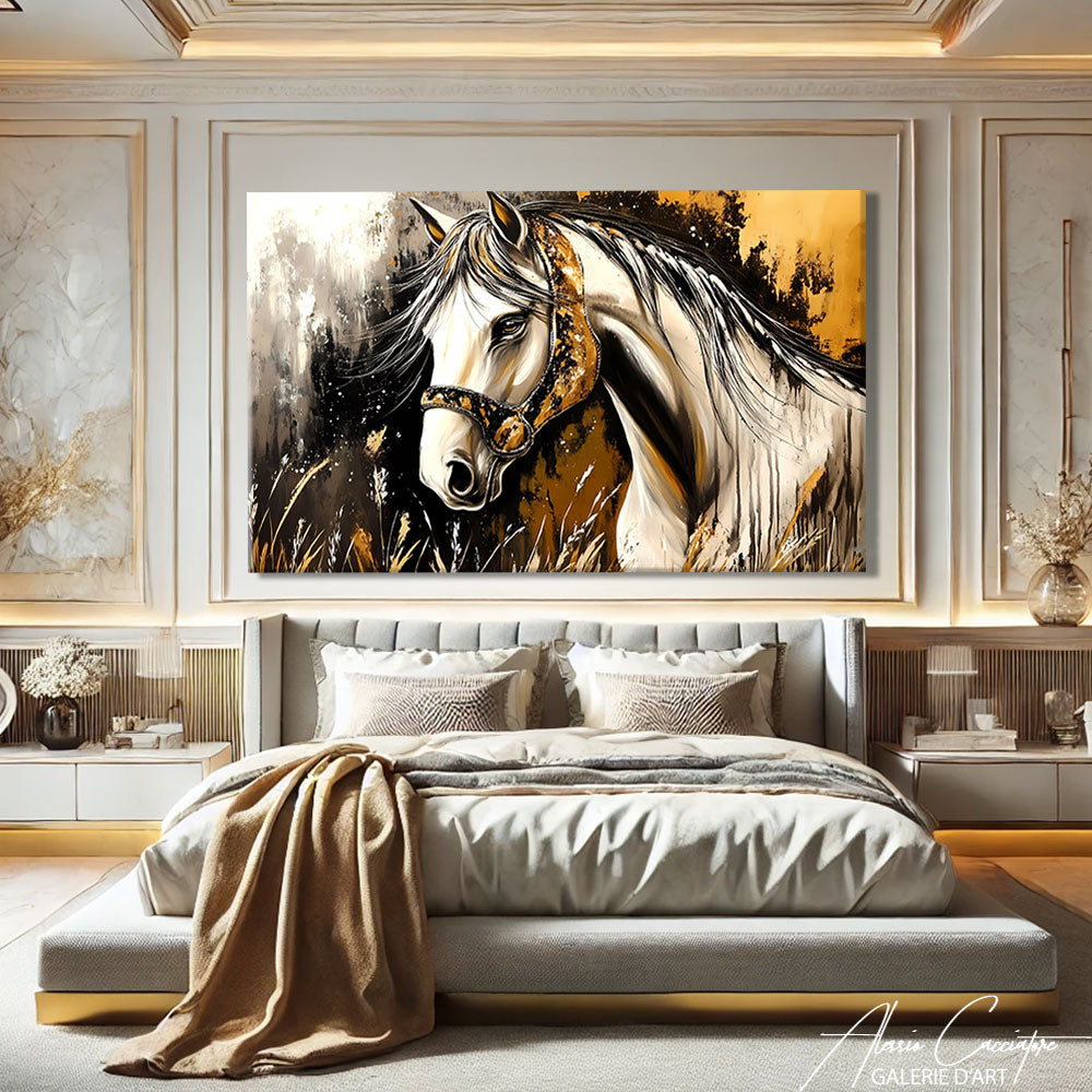 Cheval en Peinture