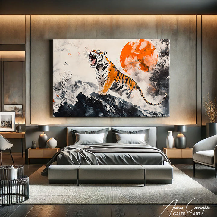 Tigre Impression sur Toile
