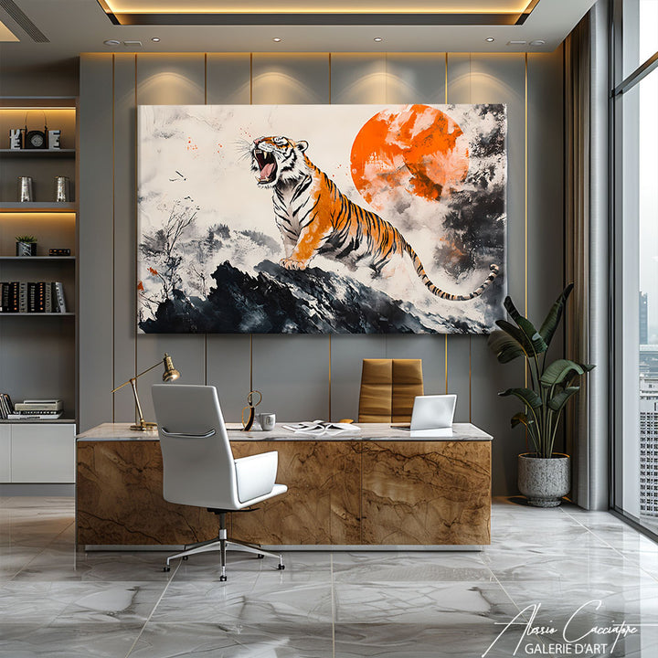 Toile Tigre Japonais
