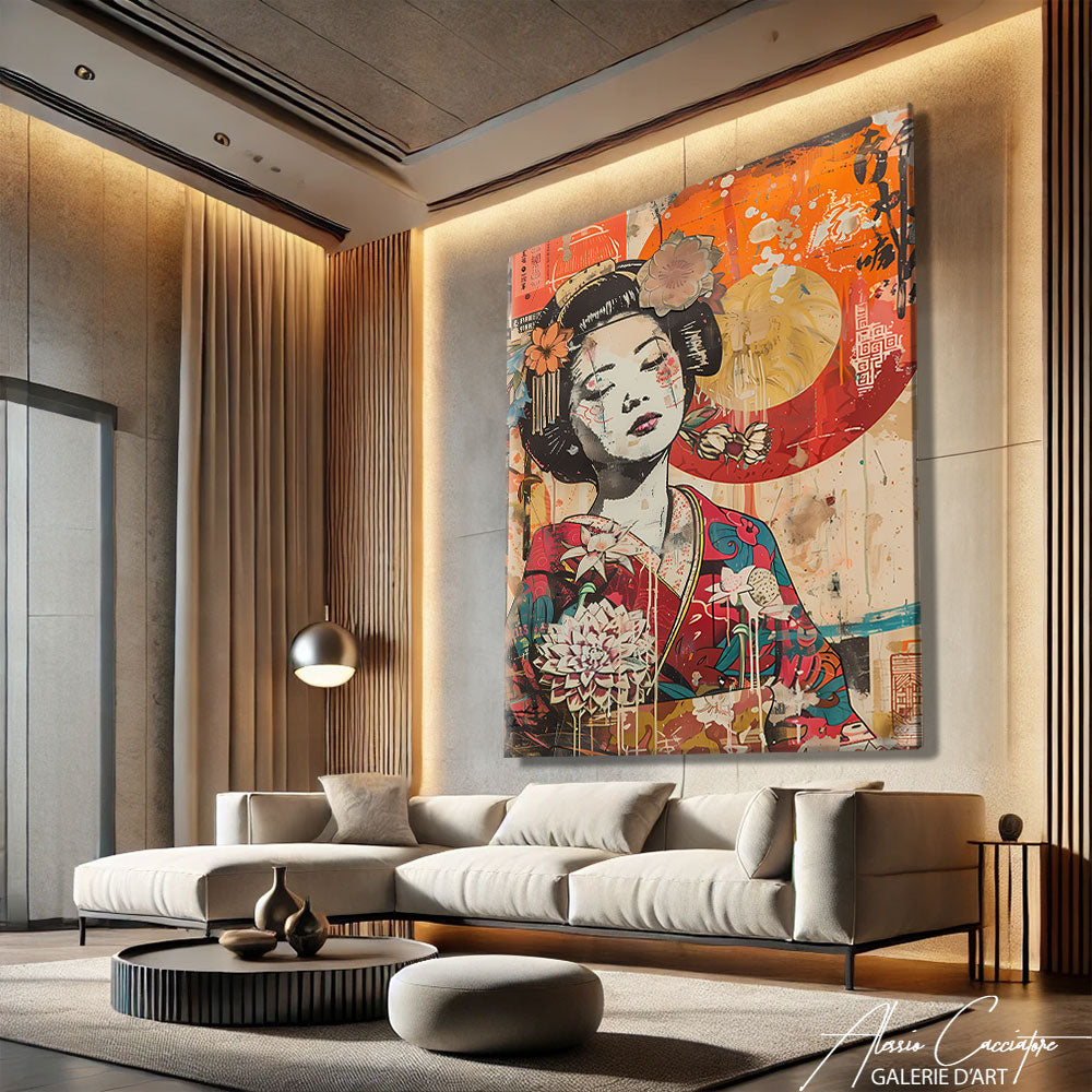 TABLEAU JAPONAIS MOderne

