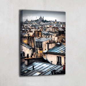 Tableau Toit De Paris