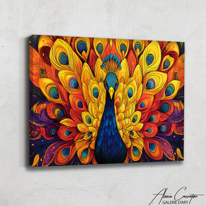 Peinture Couleur Paon