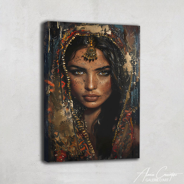 Tableau Femme Marocaine
