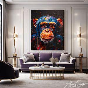 Toile Peinture Singe