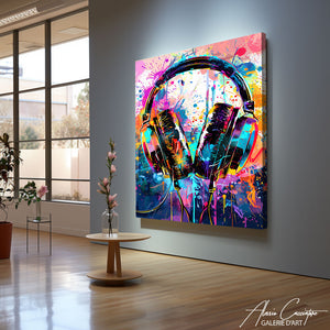 tableau peinture pop art