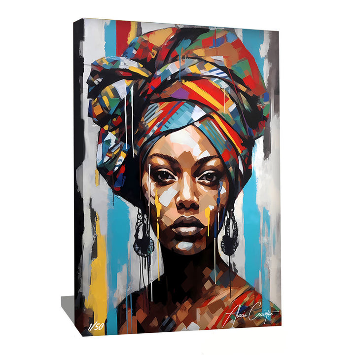 tableau femme africaine