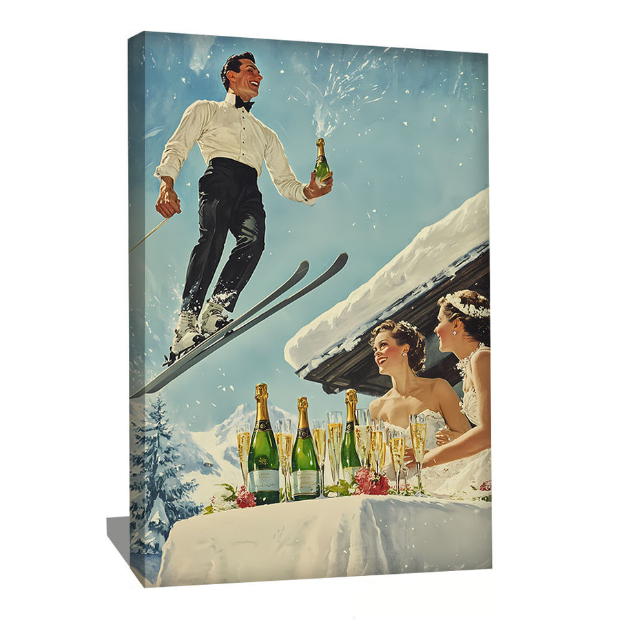 Tableau Skieur