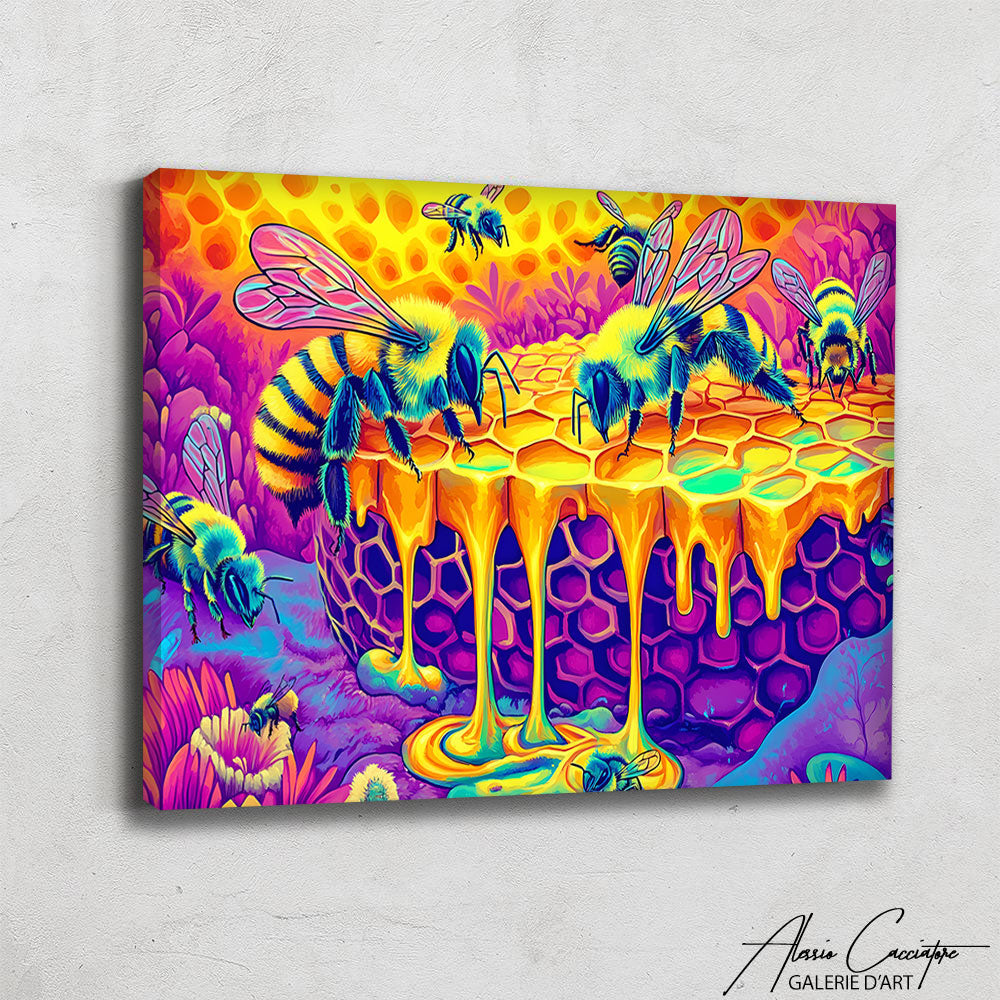 Tableau Peinture Moderne Pour Salon