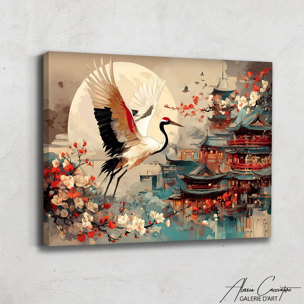 Peinture Paysage Japonais