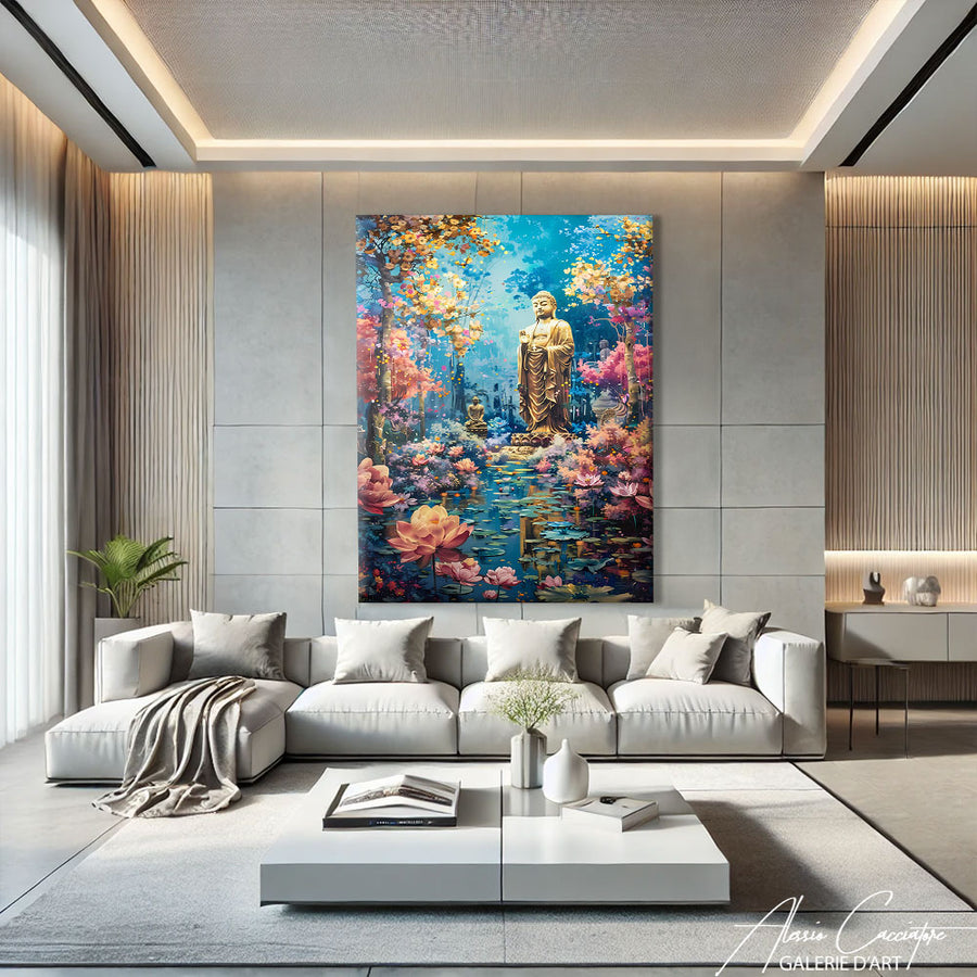 Peinture Chambre Zen
 – mise en situation