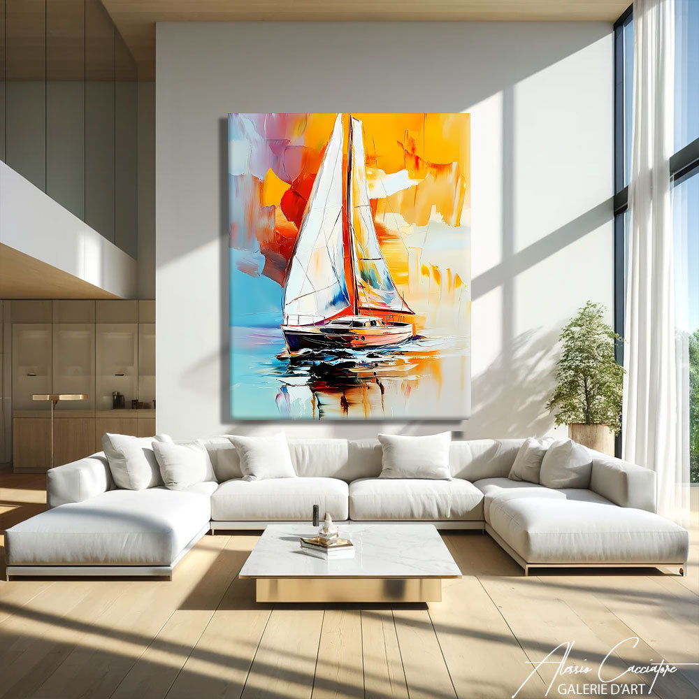 tableau bateau