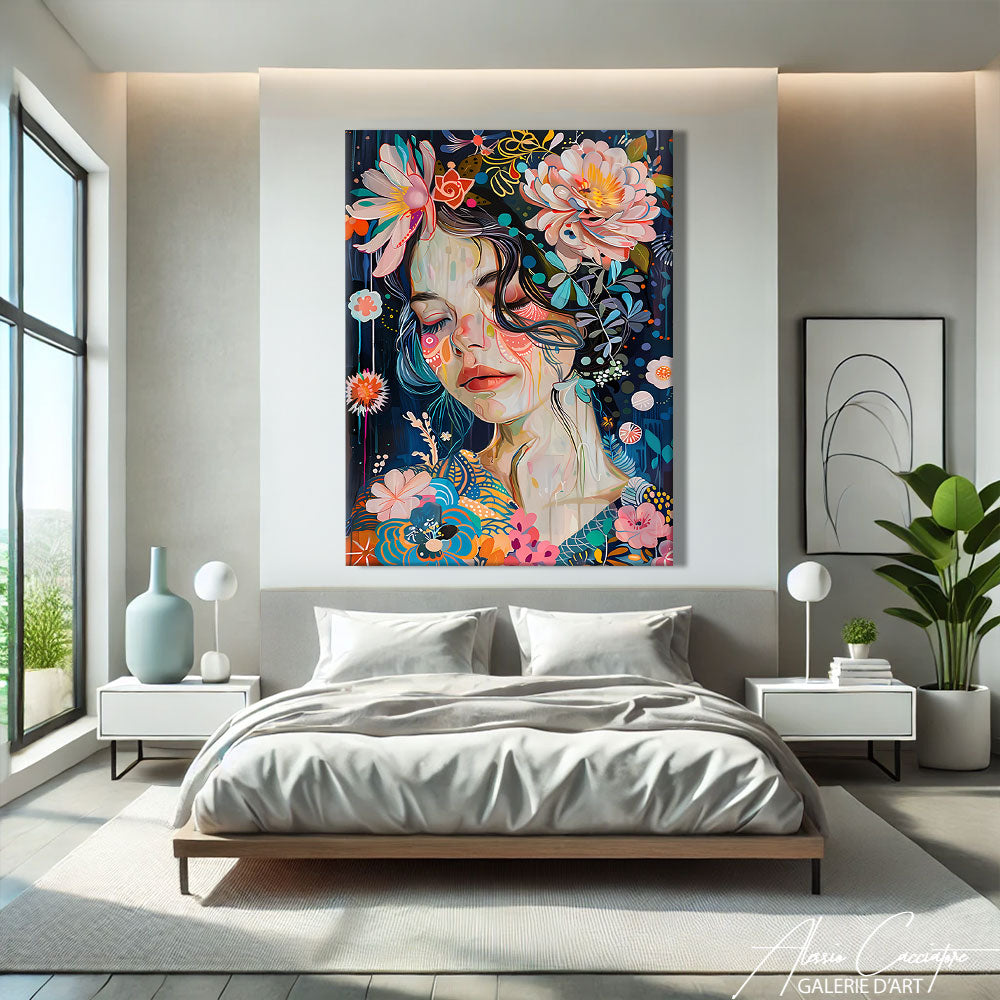 Peinture Femme Sensuelle
