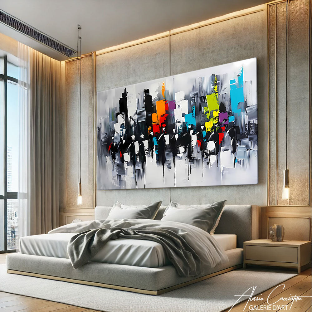 Tableau Aquarelle Contemporaine
