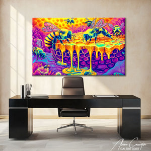 Tableau géant salon