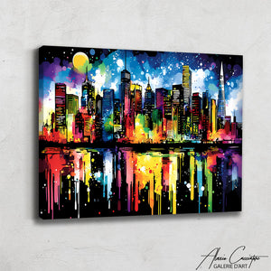 Tableau Panoramique Salon