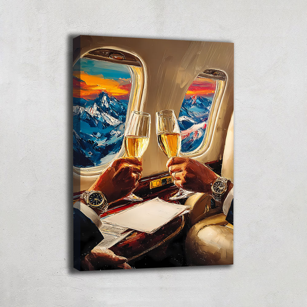 Tableau champagne luxe