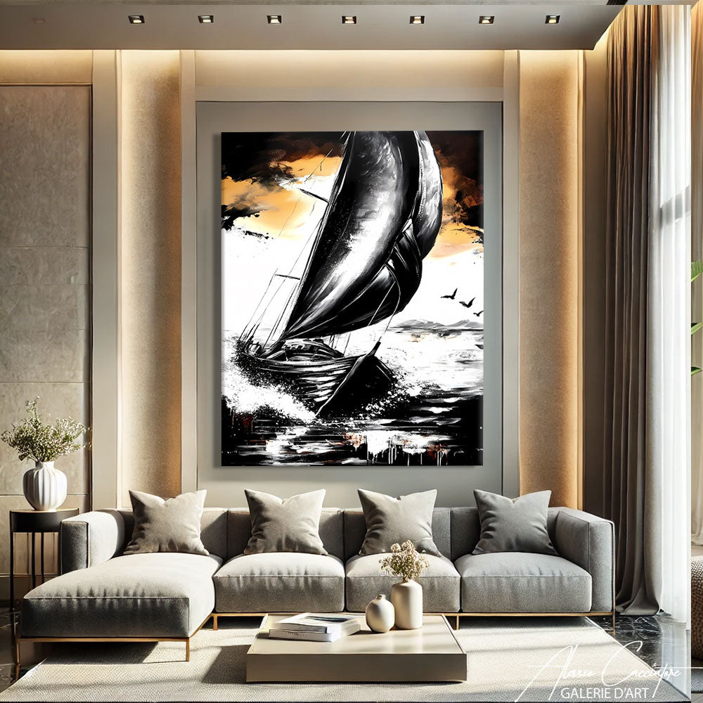 tableau voilier