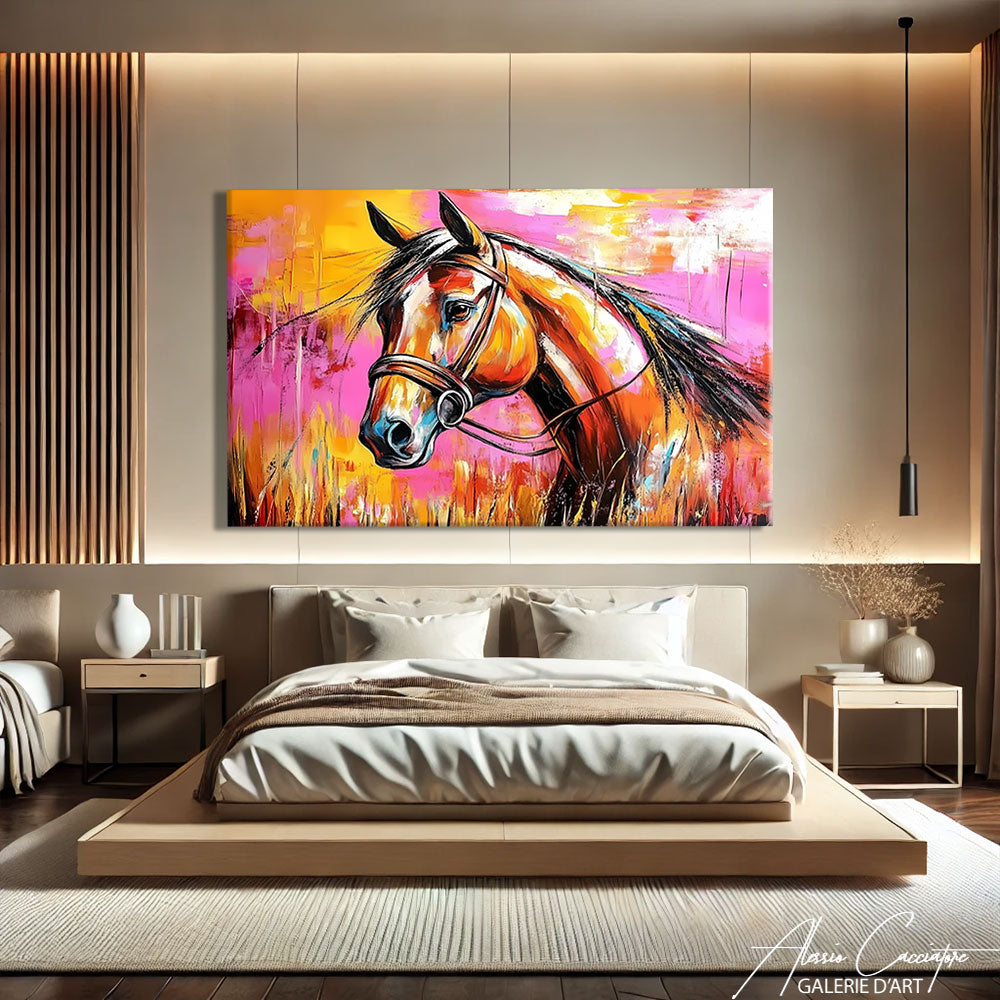 Tableau Tête de Cheval