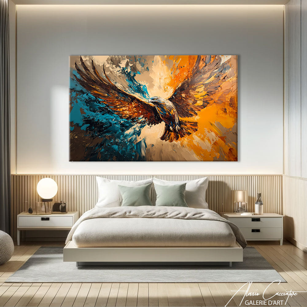 Peinture Oiseau Moderne