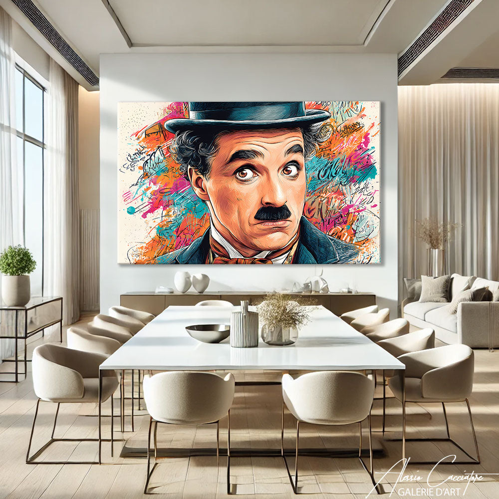 Tableau Charlie Chaplin