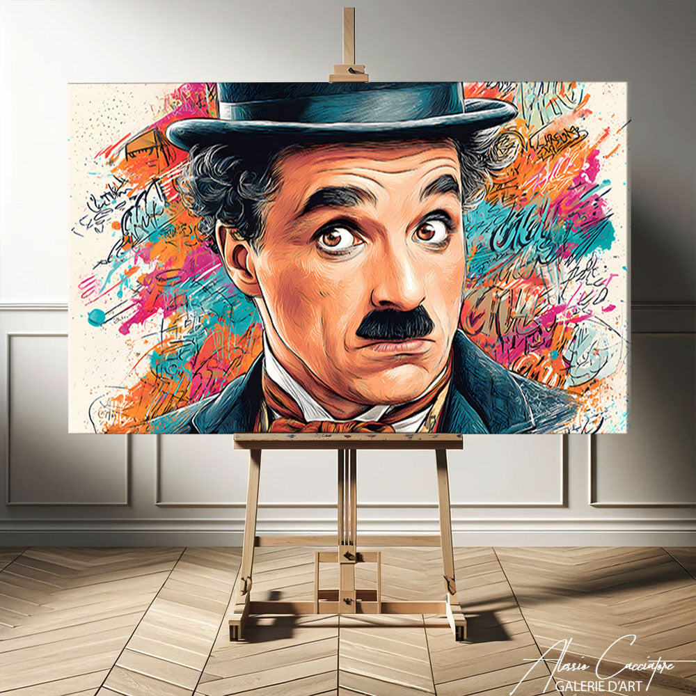 Tableau Sur Toile Graffiti
